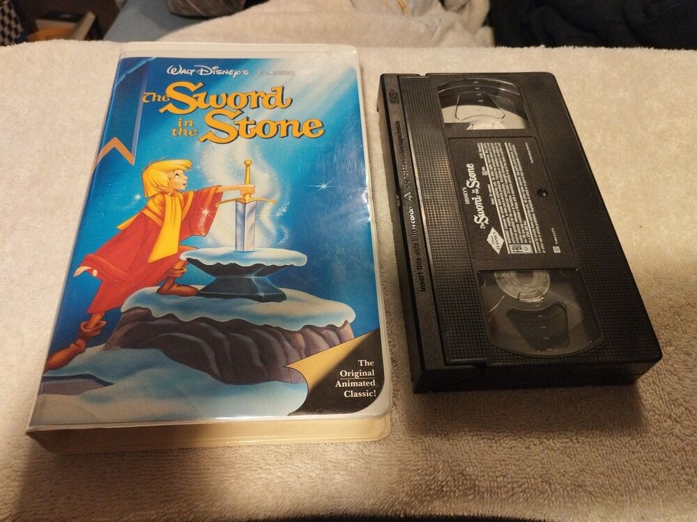 The Sword in the Stone - Walt Disney's Black Diamond Classics Vintage VHS